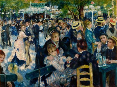 Tanssi Le Moulin de la Galettessa tekijältä Pierre-Auguste Renoir