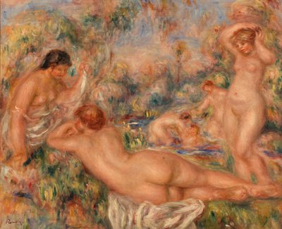 Uimarit tekijältä Pierre-Auguste Renoir