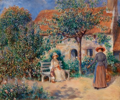 Bretagnessa tekijältä Pierre-Auguste Renoir