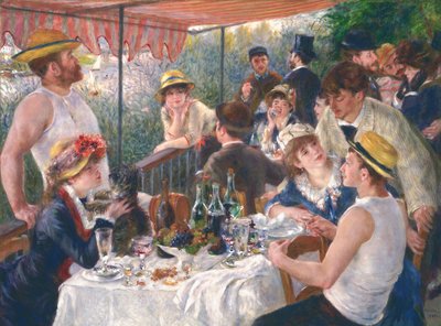 Veneilyjuhlan lounas tekijältä Pierre-Auguste Renoir