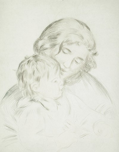 Äiti ja lapsi (Jean Renoir) tekijältä Pierre-Auguste Renoir