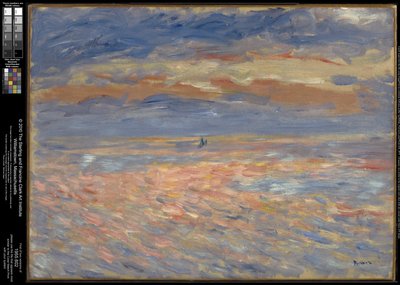 Auringonlasku tekijältä Pierre-Auguste Renoir