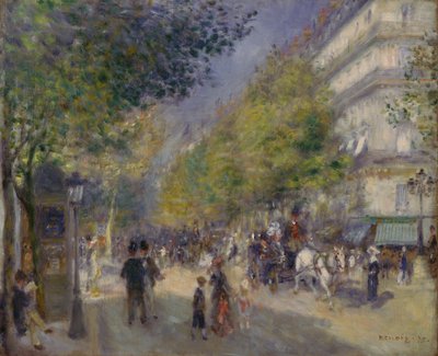 Grands Boulevards tekijältä Pierre-Auguste Renoir