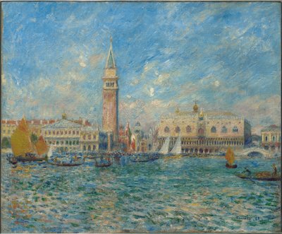 Venetsia, Dogen palatsi tekijältä Pierre-Auguste Renoir
