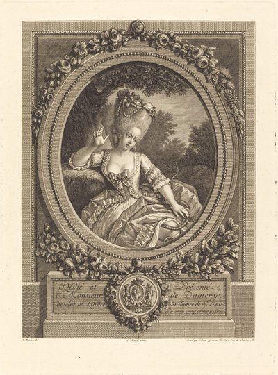 Lehtojen vaara tekijältä Pierre Adrien Le Beau after Nicolas Tanché