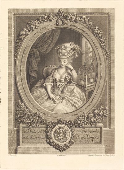 Orastavat toiveet tekijältä Pierre Adrien Le Beau after Nicolas Tanché