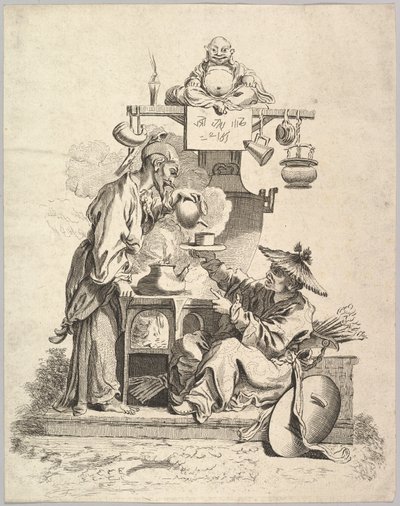 Tuli, n. 1740. tekijältä Pierre Alexandre Aveline