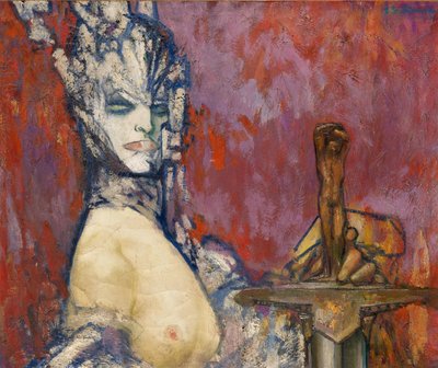 Salome (öljy kankaalle) tekijältä Pierre Amedee Marcel Beronneau