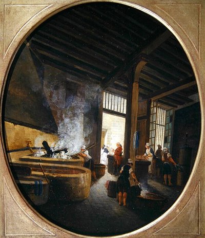 Pyykki (öljy paneelissa) tekijältä Pierre Antoine Demachy