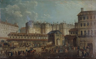 Bastillen myrsky 14. heinäkuuta 1789 1789. tekijältä Pierre Antoine Demachy