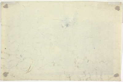 Luonnos puutarhasta tikkaiden kanssa tekijältä Pierre Antoine Mongin