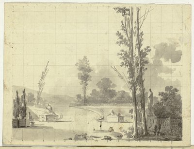 Näkymä Versaillesin puistoon: Versailles
