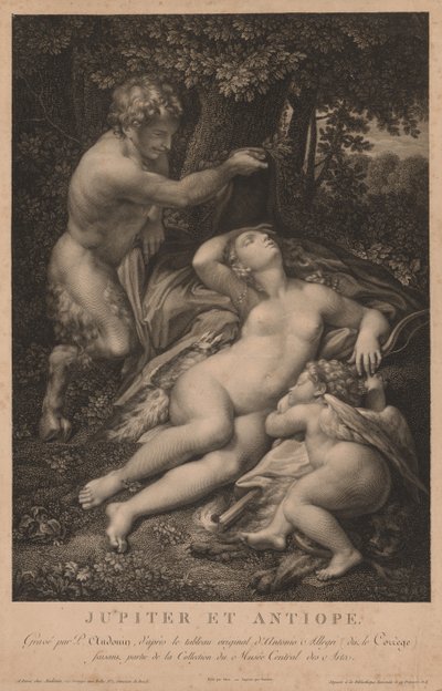 Jupiter ja Antiope tekijältä Pierre Audouin