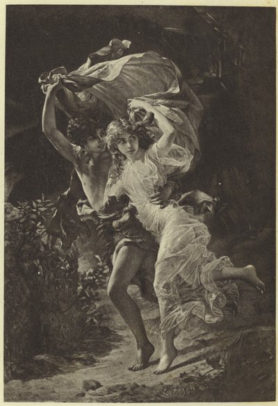 Myrsky, Pierre Auguste Cot (syväpaino) tekijältä Pierre Auguste Cot