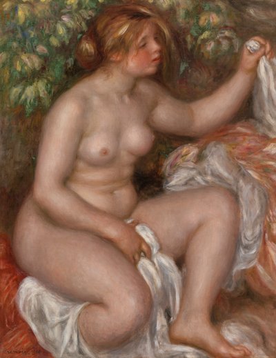 Kylvyn jälkeen tekijältä Pierre Auguste Renoir