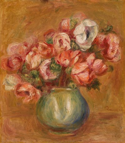 Anemones (vuokot) tekijältä Pierre Auguste Renoir