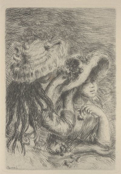 Hatun järjestäminen tekijältä Pierre Auguste Renoir