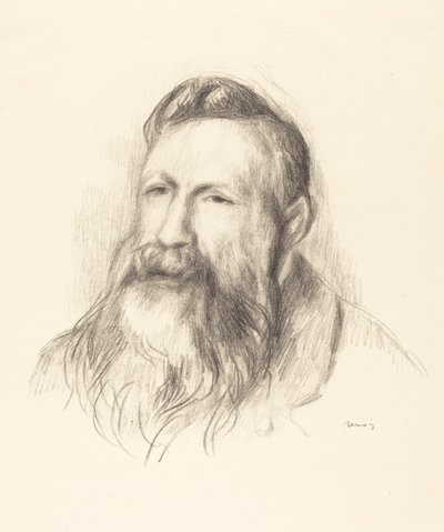 Auguste Rodin, c. 1910. tekijältä Pierre Auguste Renoir