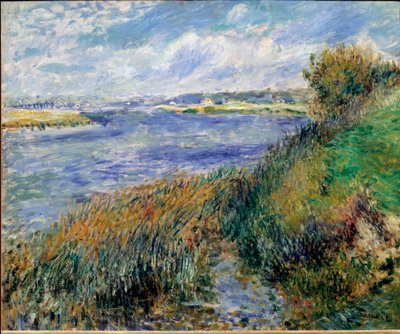Seinen rannat Champrosayssa tekijältä Pierre-Auguste Renoir
