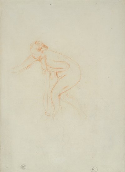Uimari tekijältä Pierre Auguste Renoir