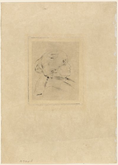 Berthe Morisot tekijältä Pierre Auguste Renoir