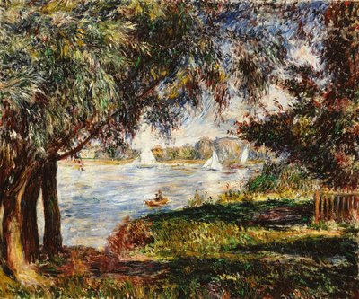 Bougival, 1888 tekijältä Pierre Auguste Renoir