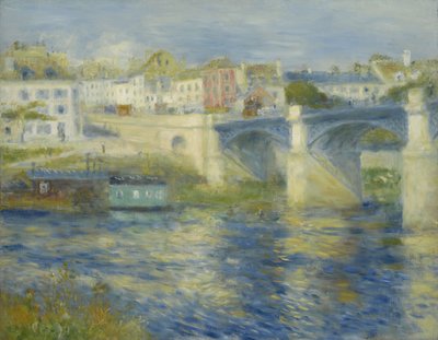 Chatoun silta, noin 1875 (öljy kankaalle) tekijältä Pierre Auguste Renoir