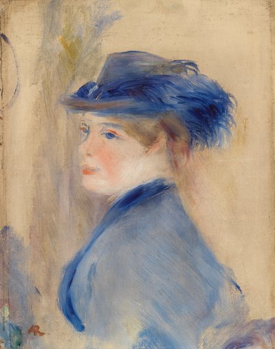 Naisen rintakuva (Buste de femme) tekijältä Pierre Auguste Renoir