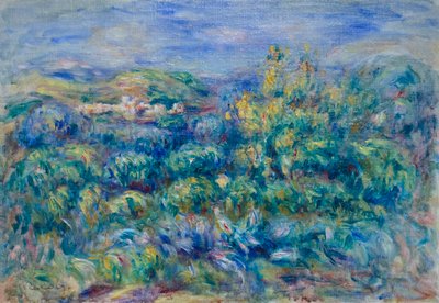 Cagnesin maisema tekijältä Pierre Auguste Renoir