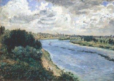 Proomut Seinen varrella tekijältä Pierre Auguste Renoir