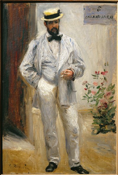 Charles Le Coeur (öljy kankaalle) tekijältä Pierre Auguste Renoir