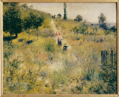 Chemin montant dans les hautes herbes tekijältä Pierre Auguste Renoir