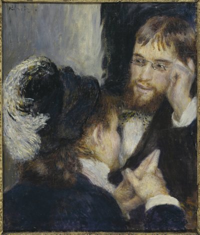 Keskustelu, kirjoittanut Renoir, Pierre Auguste tekijältä Pierre-Auguste Renoir