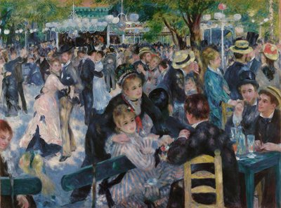 Tanssi Le Moulin de la Galettessa tekijältä Pierre-Auguste Renoir
