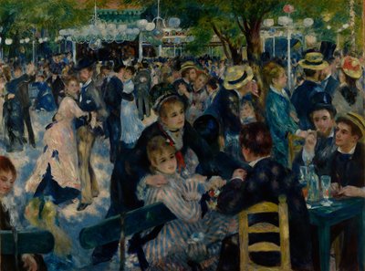 Tanssi Le Moulin de la Galettessa tekijältä Pierre Auguste Renoir