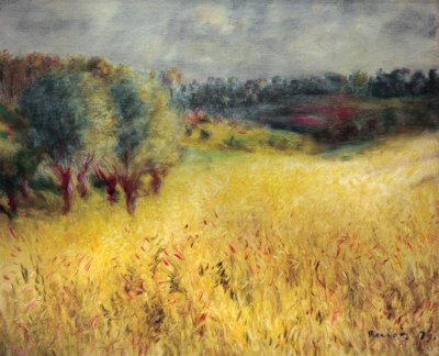 Das Kornfeld tekijältä Pierre Auguste Renoir