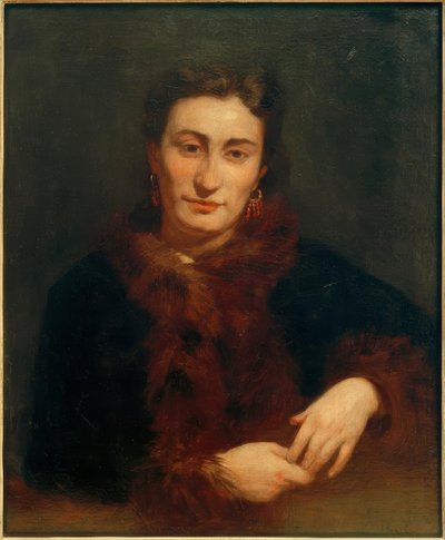 Nainen turkissa tekijältä Pierre-Auguste Renoir