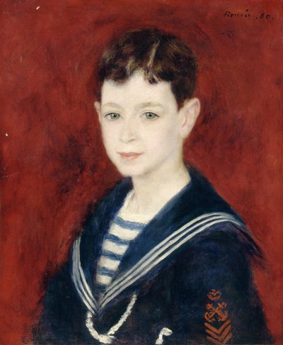 Fernand Halphen poikana, 1880 tekijältä Pierre Auguste Renoir