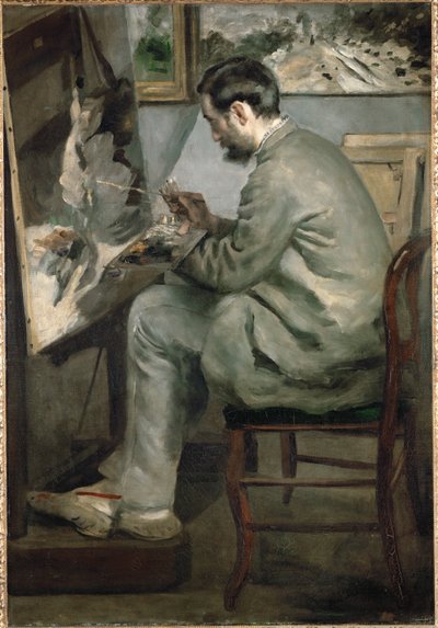 Frederic Bazille maalaus Haikara (öljy kankaalle) tekijältä Pierre Auguste Renoir