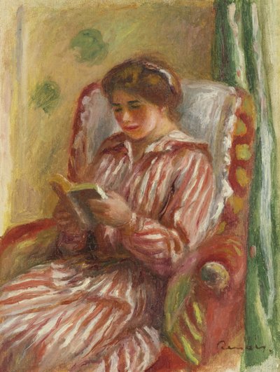 Gabrielle Reading, 1910 tekijältä Pierre-Auguste Renoir