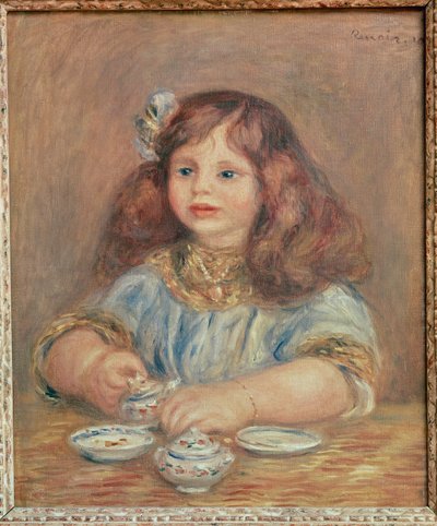 Genevieve Bernheim de Villers. 1910 (öljy kankaalle) tekijältä Pierre Auguste Renoir