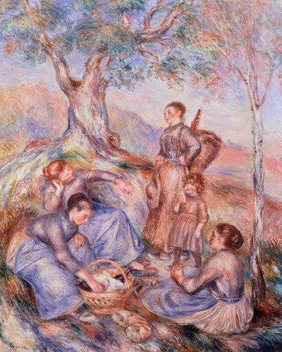 Pierre-Auguste Renoirin (1841-1919) Harvesterin aamiainen tekijältä Pierre Auguste Renoir