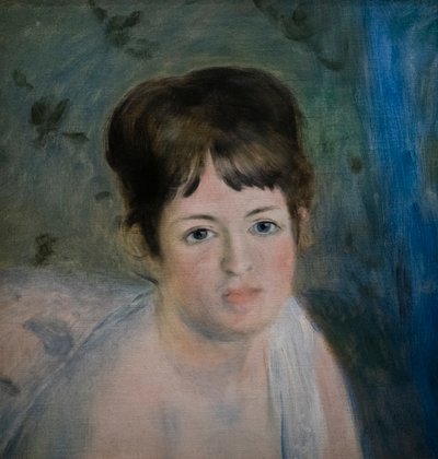 Naisen pää tekijältä Pierre Auguste Renoir