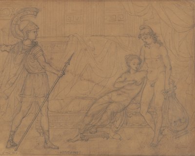 Hector ja Paris tekijältä Pierre Auguste Renoir