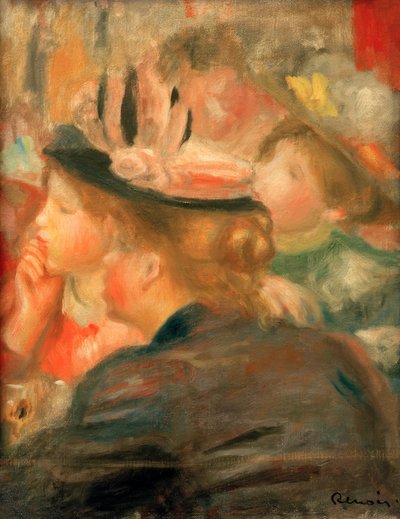 Teatterissa tekijältä Pierre-Auguste Renoir