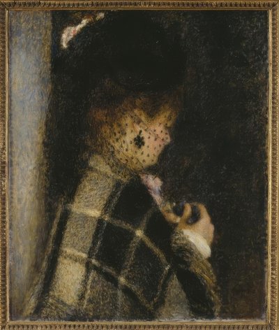 Jeune femme à la voilette tekijältä Pierre Auguste Renoir