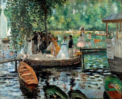 La Grenouillère tekijältä Pierre-Auguste Renoir