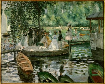 Pierre Auguste Renoirin (1841-1919) sammakkomaalaus 1869 Tukholma, Kansallismuseo tekijältä Pierre-Auguste Renoir