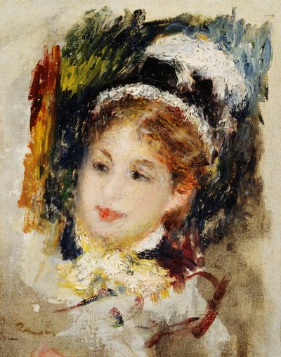 Lady in her Town Clothes, 1875 tekijältä Pierre-Auguste Renoir