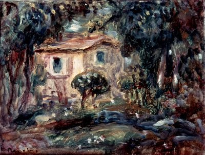 Maisema. Le Cannet, 1902. tekijältä Pierre Auguste Renoir